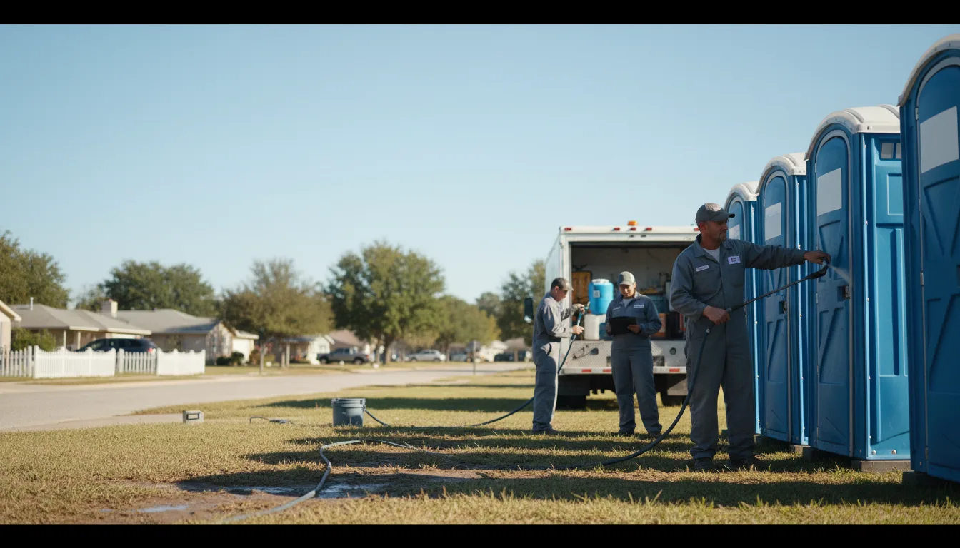 Long-Term Portable Toilet Rental in Verona, IL near me